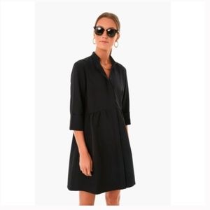 Tuckernuck Full Button Front Royal Shirt Black Dress XXL
